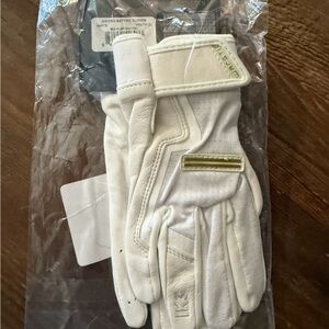 Warstic White Batting Gloves youth XL